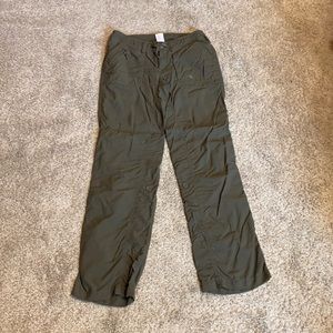 The North Face olive women’s hiking pants